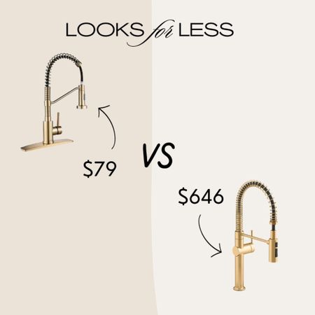 Transform Your Home's Aesthetic with Affordable Gold Faucets ✨🏡

Are you ready to elevate your home's interior without draining your wallet? This month's Covelle and Company Looks For Less is all about embracing the opulence of gold faucets, the ultimate statement pieces that add a touch of luxury to any space.

No need to break the bank to achieve that high-end, bougie look for your home. We've scoured the options, and Home Depot has delivered the perfect and budget-friendly twin of those other pricey faucet selections. What's more, these faucets are not only easy on your wallet but also durable and stunningly beautiful.

Say goodbye to the misconception that luxury always comes with a hefty price tag. With Home Depot's affordable alternatives, you can achieve the same level of sophistication and elegance while staying within your budget. These gold faucets are more than just fixtures; they're an investment in your home's style and value.

Make your home the envy of your neighbors with these covetable gold faucets. Elevate your space, and let the brilliance of gold shine through every room. Don't wait any longer to turn your home into a haven of affordable luxury.

Visit our website to learn more about this incredible find, and be sure to follow us for more tips and inspiration on creating the home of your dreams without breaking the bank. 💰✨ #HomeDecor #AffordableLuxury #GoldFaucets #BostonRealEstate #InteriorDesign

#LTKhome #LTKSeasonal #LTKsalealert