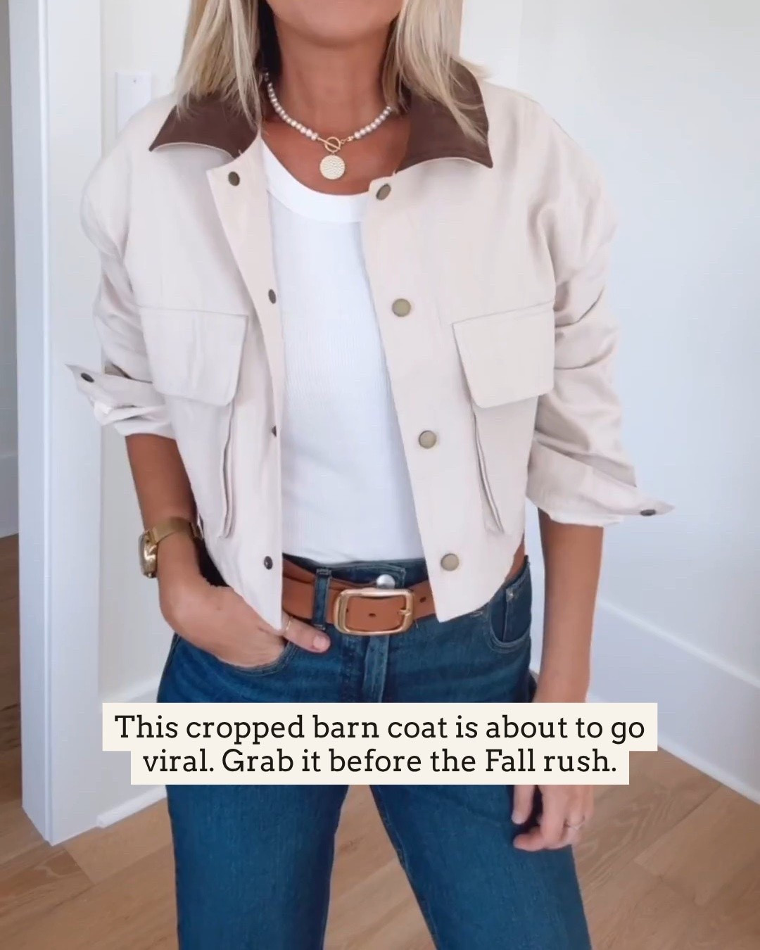 Cute Amazon barn coat for fall 🙌🏻🙌🏻

#LTKdayinmylife #LTKootd #LTKOver40