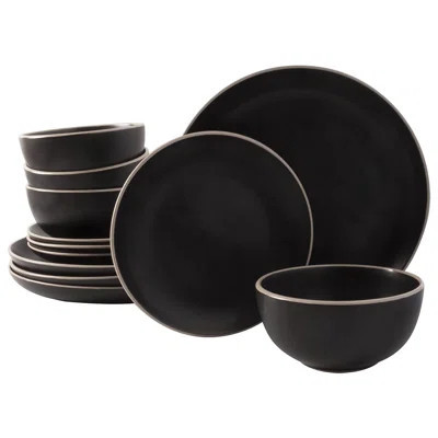 Gibson Stoneware Dinnerware Set - Service for 4 | Wayfair North America