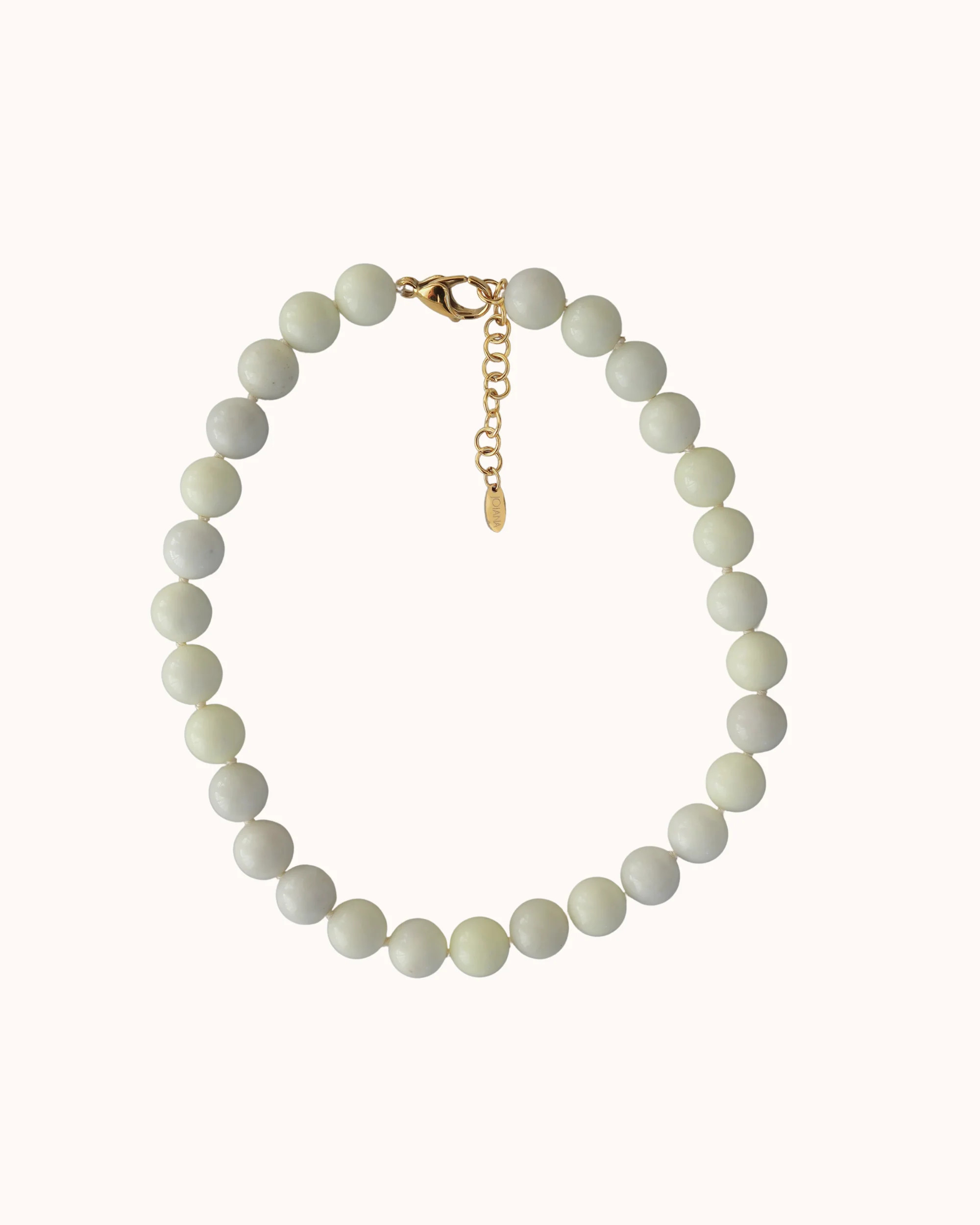 Mello Stone Necklace- Pistachio | Joiana Jewelry