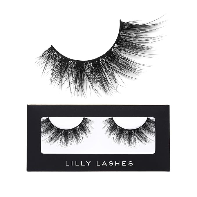Lilly Lashes Premium Synthetic Lashes Houston | Fake Eyelashes Natural Look | Bold Full Bodied Lo... | Amazon (US)