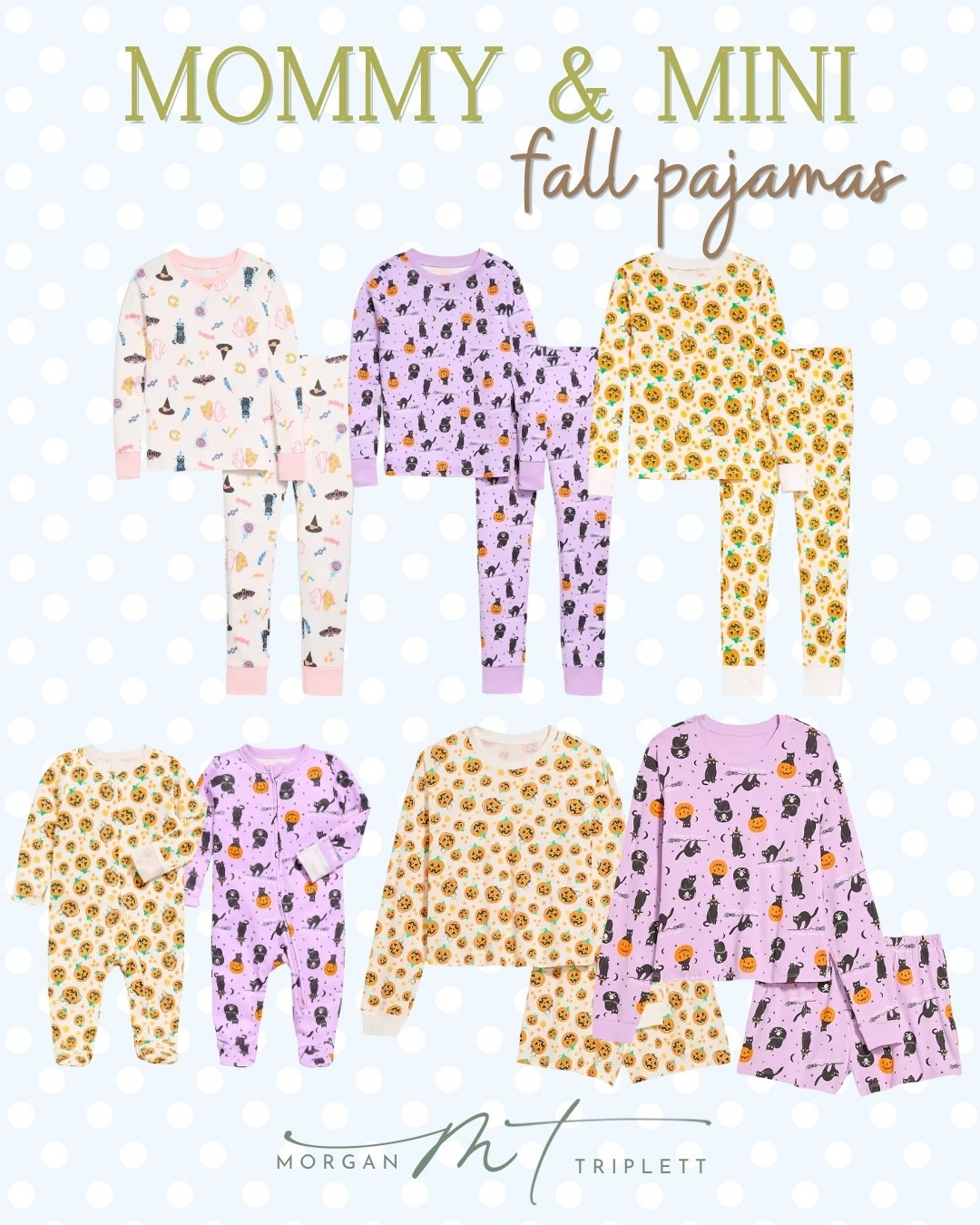Mama and mini fall matching pajamas 🤎🩷🧡

#LTKmomlife #LTKSeasonal #LTKKids
