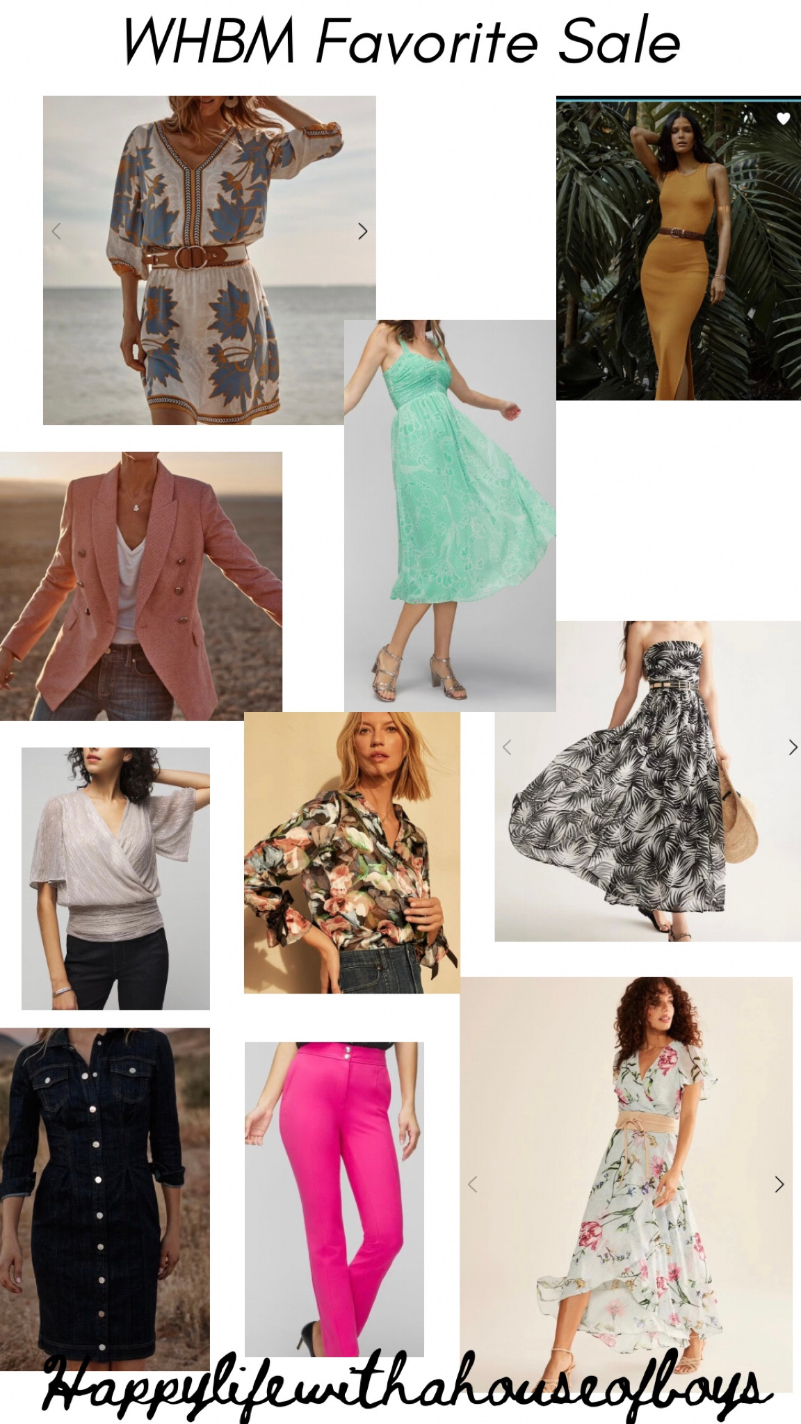 Favorite WHBM Sale Items
#whbm #spingsale #springwear #summwr #summerwear

#LTKSeasonal #LTKstyletip #LTKsalealert