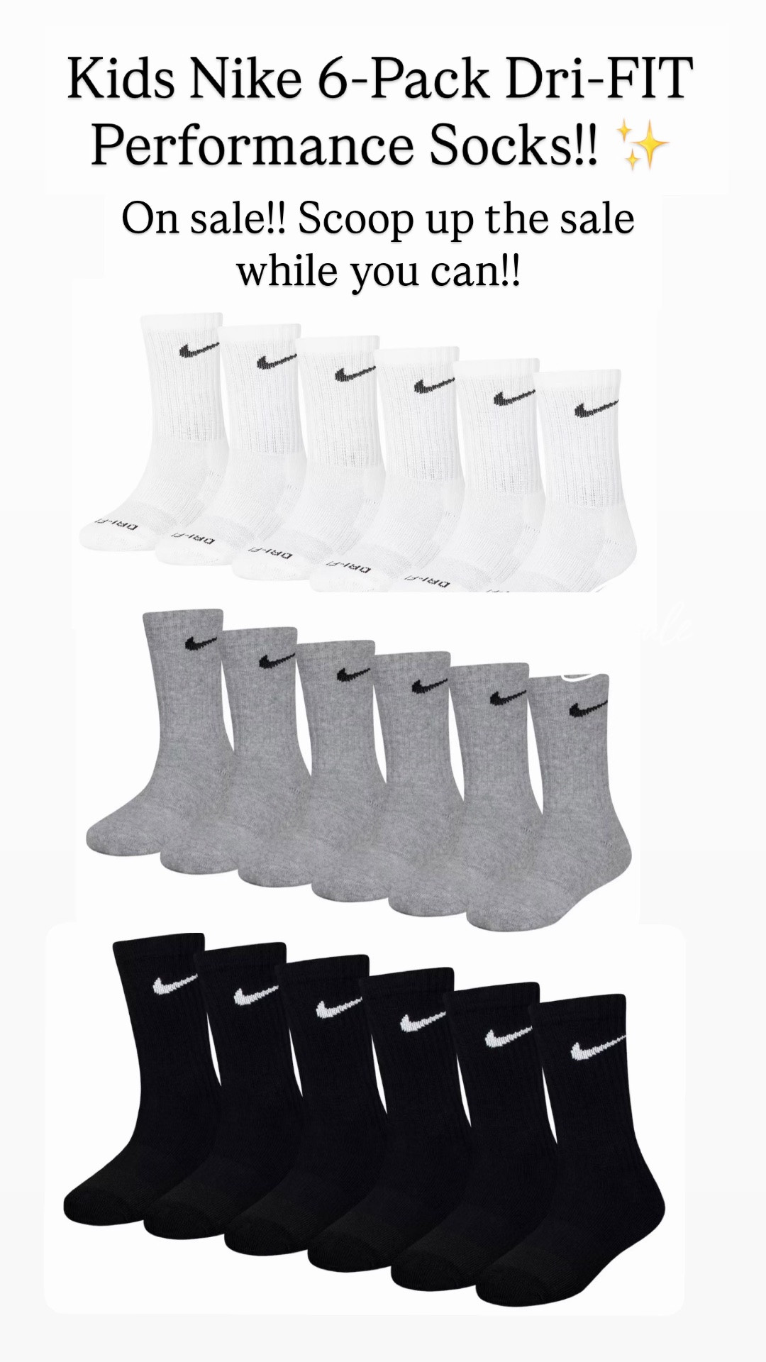 Kids Nike socks are on SALE!! ✨✨✨✨

#LTKSaleAlert #LTKKids