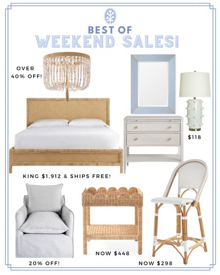 More best of the weekend sales picks!! Including these group favorite counter stools that are now under$300!! 👏🏻👏🏻👏🏻 And this DUPE linen table lamp is now on sale for $118 is amazing quality, AND you guys are loving it!! 

Plus this bed is a DUPE for Serena & Lilys Balboa bed and is under $2,000 for a King & SHIPS FREE!! 🙌🏻🏃🏼‍♀️🏃🏼‍♀️🏃🏼‍♀️ More Sales picks linked!

#LTKhome #LTKFind #LTKsalealert