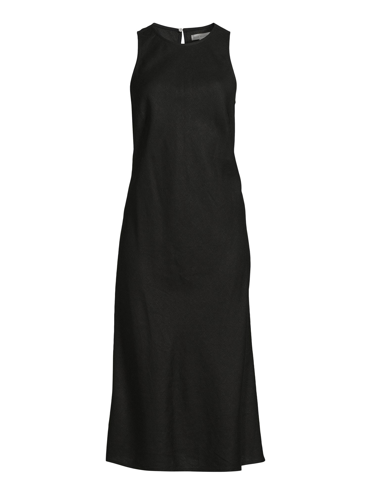 Free Assembly Women’s Sleeveless Bias Midi Dress, Sizes XS-XXL | Walmart (US)