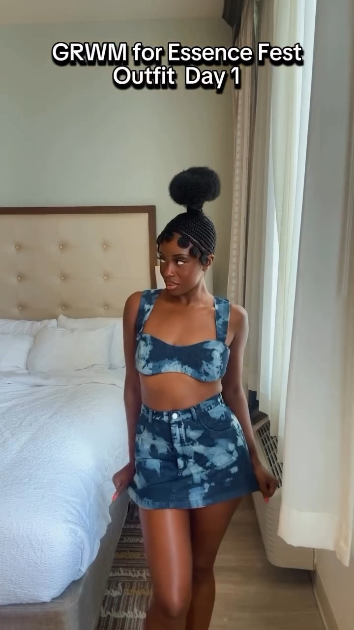 GRWM for @essencefest Day 1 🥰😎

Now y’all know, I do not serve braids without the looks so come onnn! With this Nola humidity and rain I wanted to be casual but still make a statement. After buying a dress from @orireofficial with this same print, I decided to get this set too for summer. Thank you for helping with the adjustments @meccamillii 🫶🏾

Each outfit has a fragrance that compliments it and this look called for @worldofchriscollins new fragrance 🥰 I love the vanilla and oud tone, one of my favorites! 

Now the shoes was cute but I put my flats on so quickkk lol but of course I readjust for cute pics! I hope everyone is having fun and basking in love, sisterhood and good food 🖤

Hair: @bellasophiastyles 

Follow me on @shop.ltk more links to all the looks _aelle_ #ltkstyletip 

#grwm #styleblogger #essencegu #essencefest #styleinspo #africanfashion #braids #braidideas #braidstyles #blackbeauty #blackhair #blackhairstyles #blackgirlmagic #orire #bellanaijastyle #neworleans #nola #fashionblogger #fashioninspo #outfitoftheday #liketkit #ltkfit #ltkfashion
