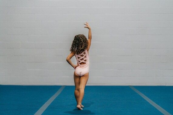 Ballet Pink Leotardgirls Gymnastics Leotardtoddler - Etsy | Etsy (US)