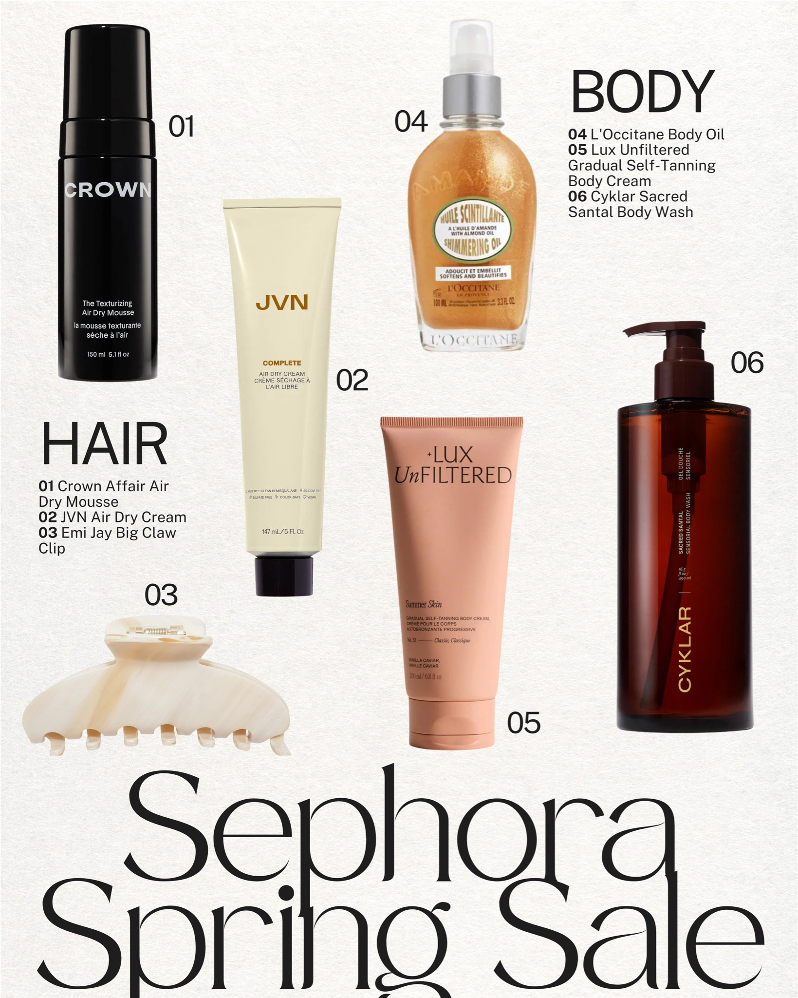 Sephora sale favorites 