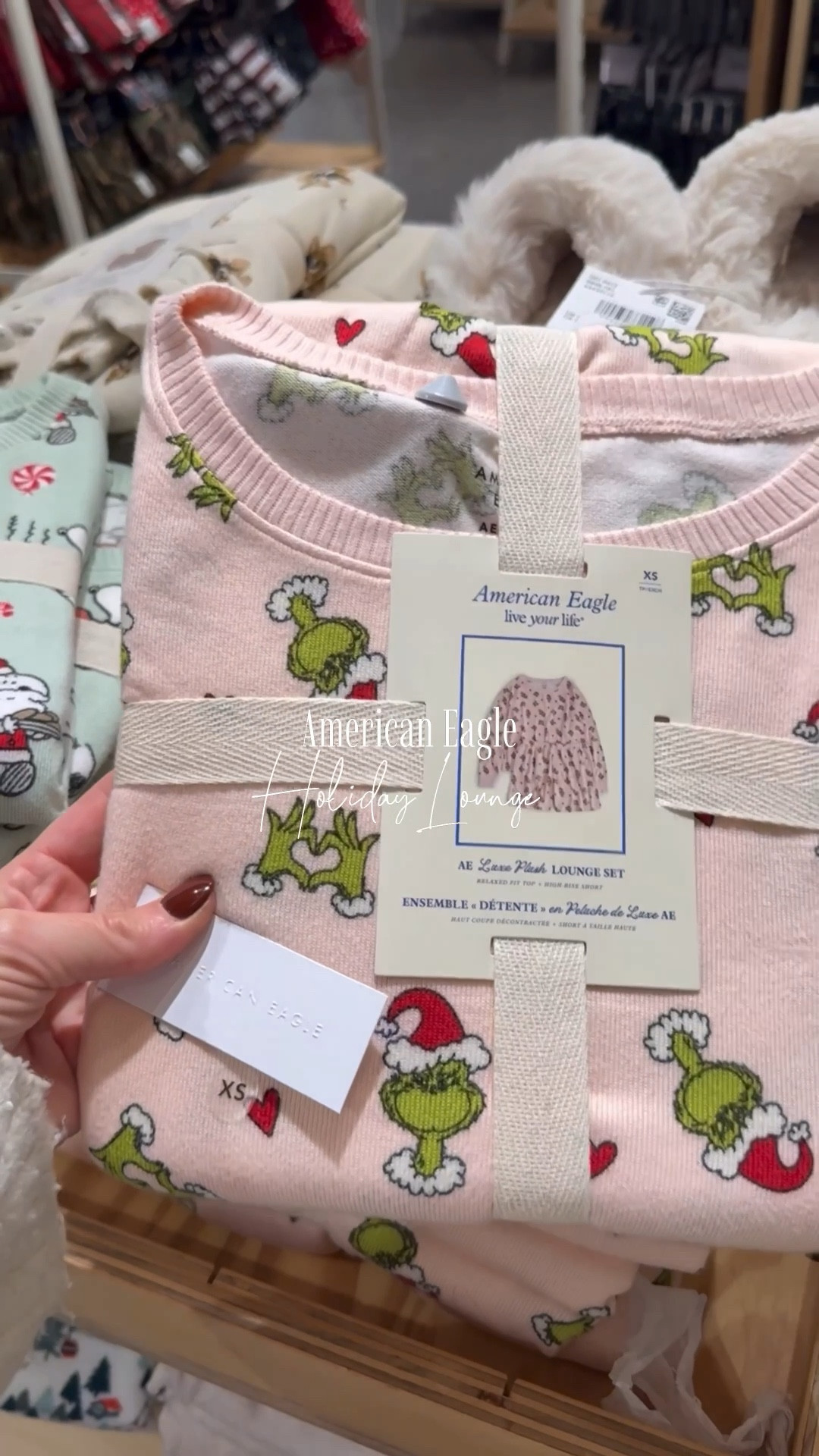 American eagle holiday lounger wear, pajamas and cozy slippers have droppedwant

#LTKHoliday #LTKStyleTip #LTKGiftGuide