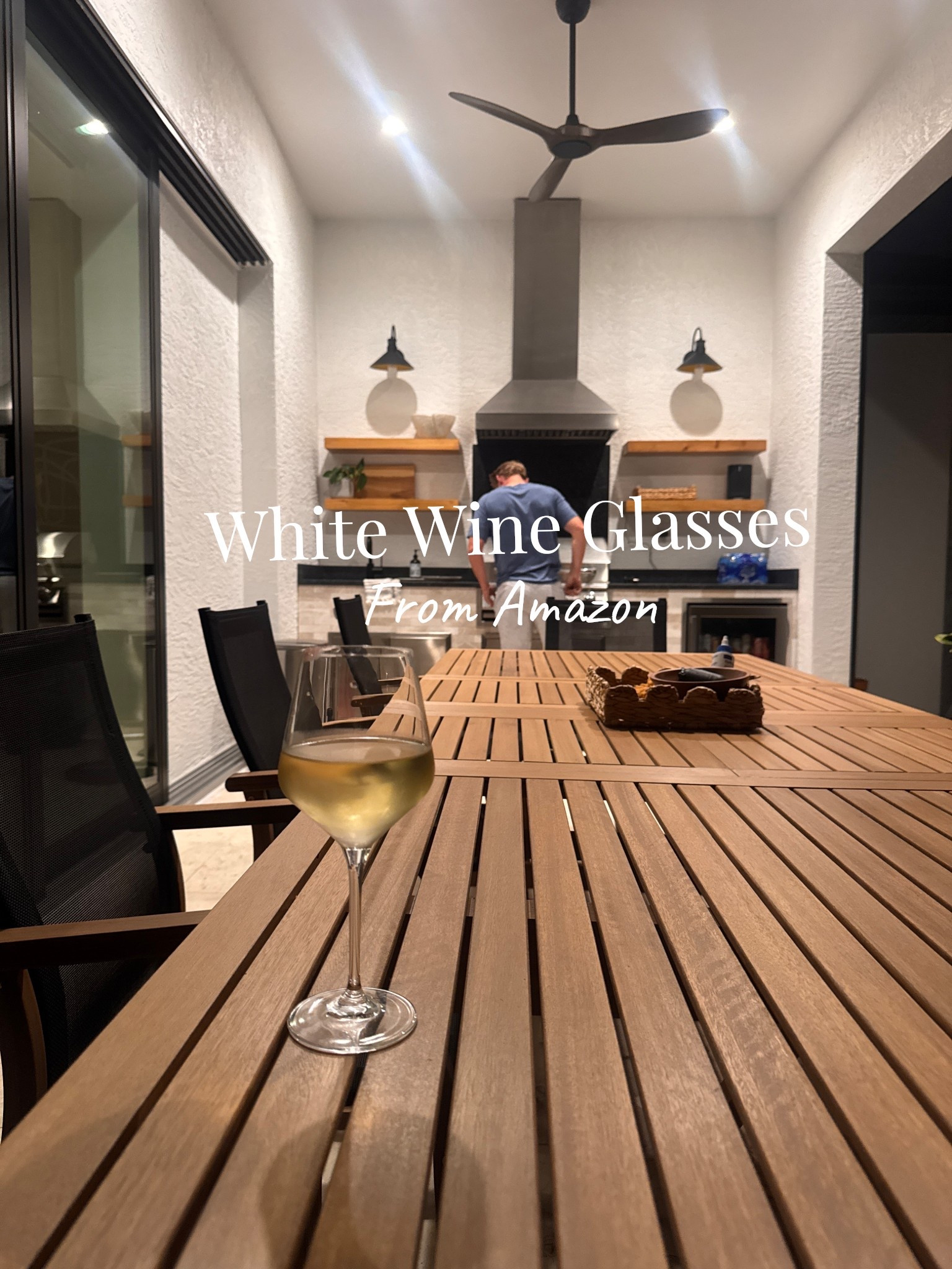 Loving my new white wine glasses from Amazon! They’ve definitely been put to the test I have managed to not break any of them 🤣 linking my favorites here