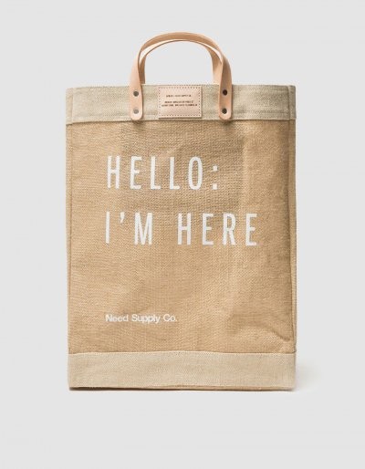 Apolis Hello: I'm Here Market Bag | Need Supply Co. LEGACY