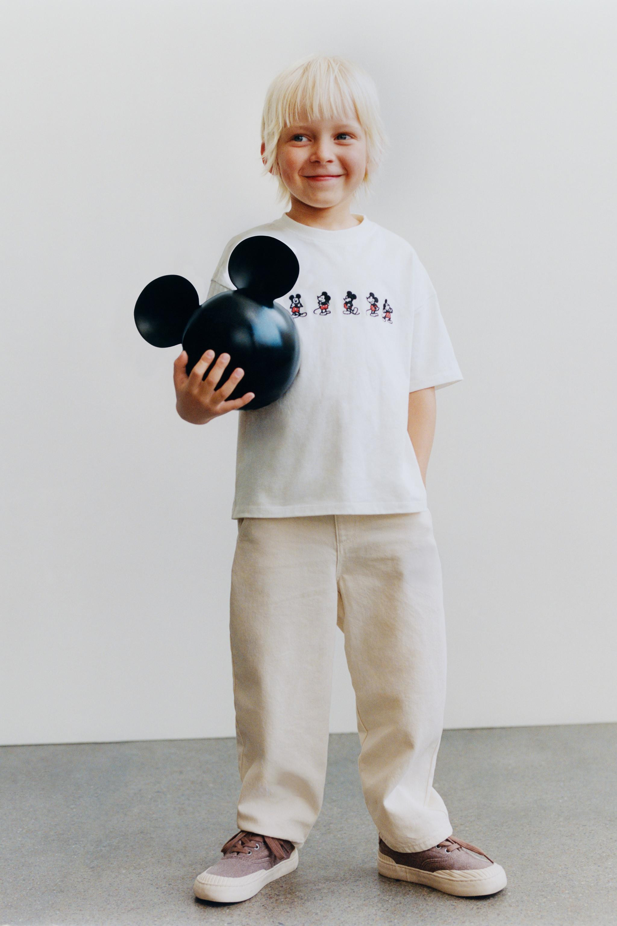 MICKEY MOUSE © DISNEY EMBROIDERED T-SHIRT | Zara US