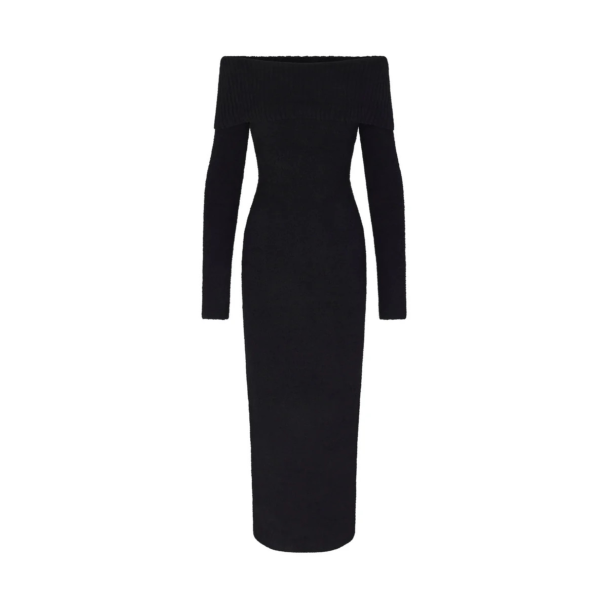 KNIT OFF THE SHOULDER DRESS | SKIMS (US)