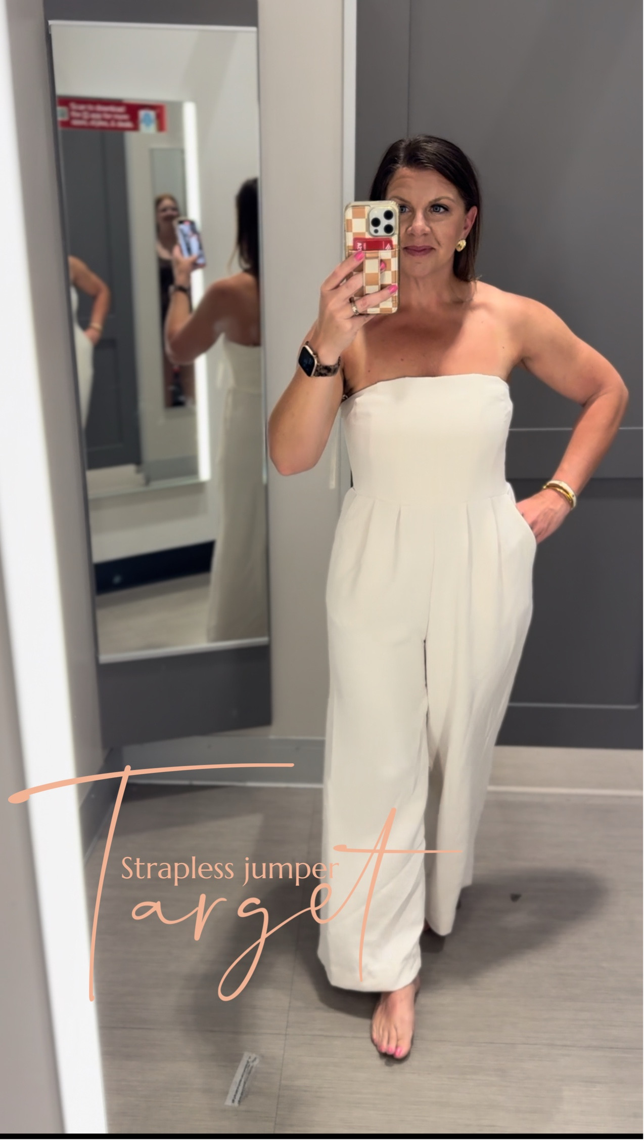 Target has the perfect strapless jumper  for any occasion this summer! Super light weight and comes in 4 colors! 

Target, target romper, strapless romper, cream romper, jumper, vacation outfit, resort wear, bridal shower, wedding outfit , 

#LTKStyleTip #LTKTravel #LTKParties