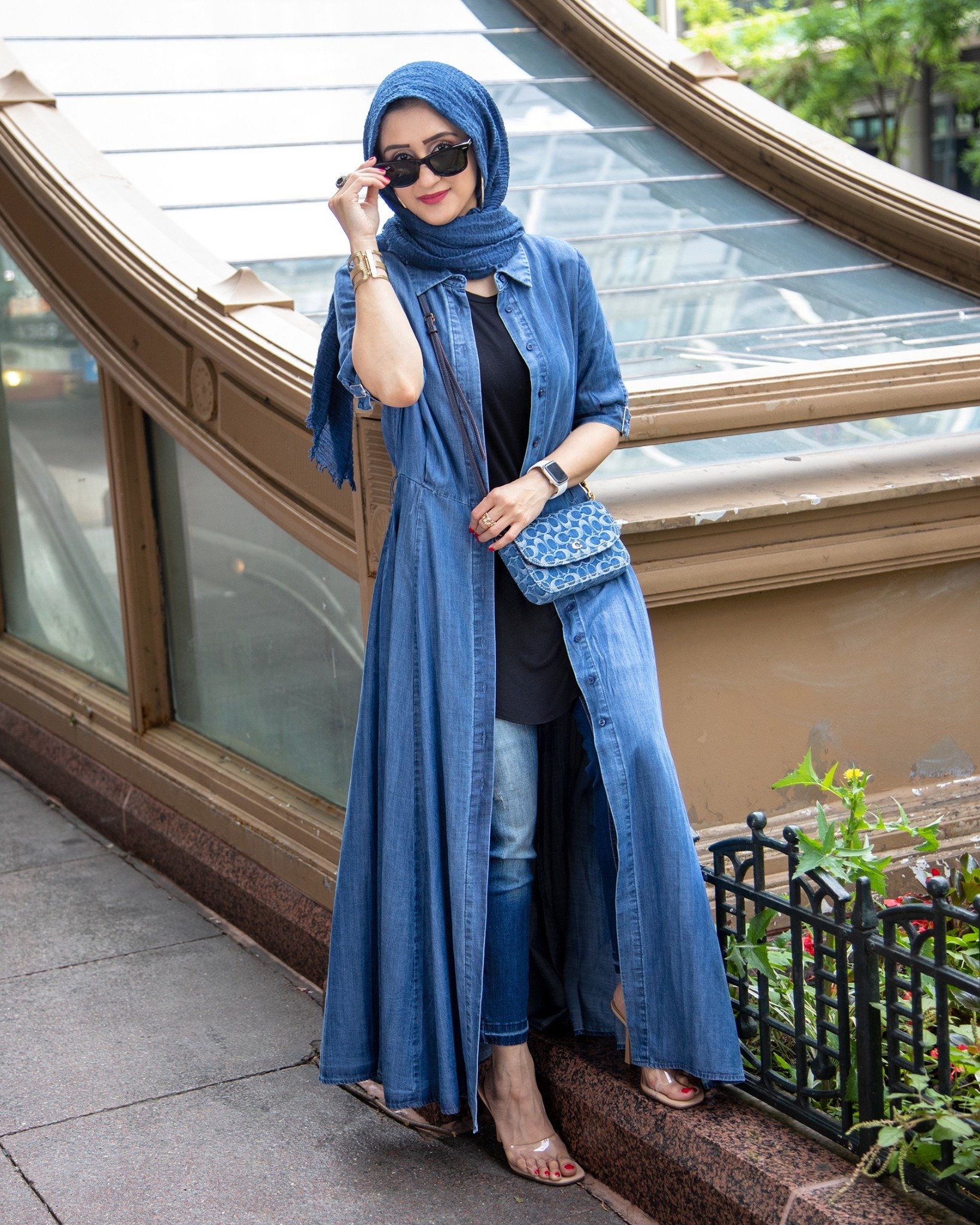 Denim and layers  

#LTKFindsUnder50 #LTKOver40 #LTKootd