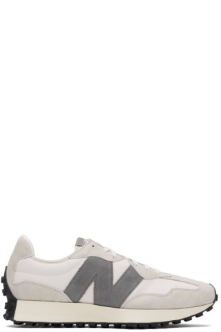 Gray 327 Low-Top Sneakers | SSENSE