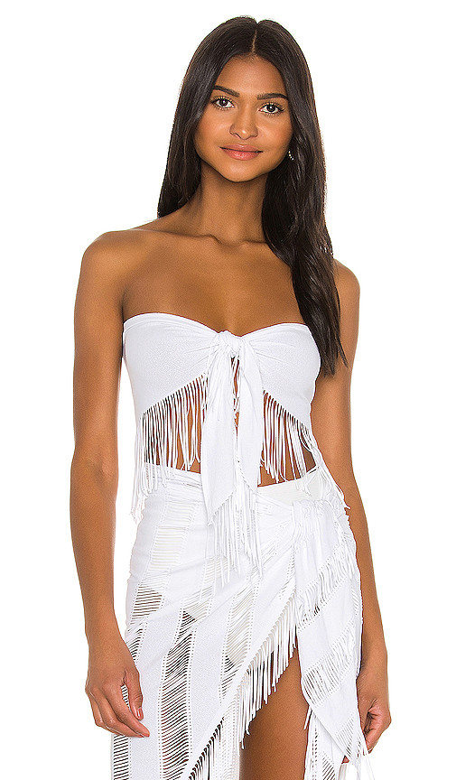 Beach Bunny Indian Summer Top in White. | Revolve Clothing (Global)