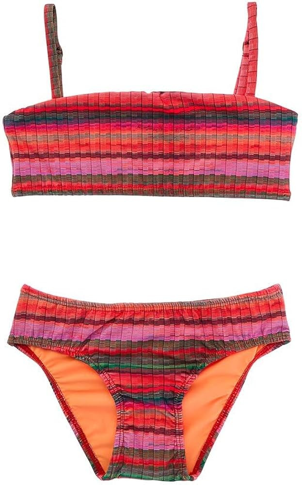 Gigi Kids' Jetty Stripe Bikini (Final Sale) by PQ Swim | Amazon (US)
