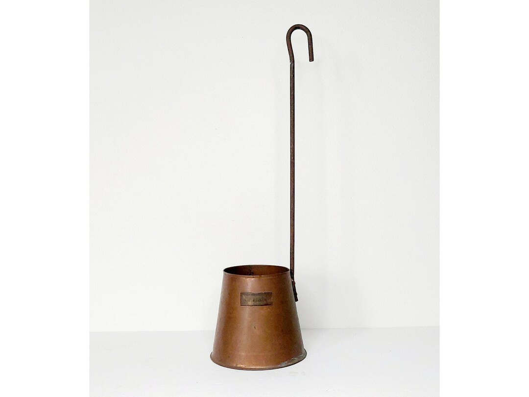 Vintage English Copper Cider Ladle Dipper with Metal Handle | Etsy (US)