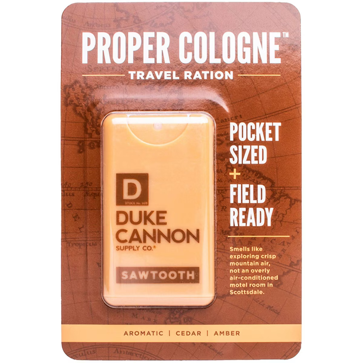 Duke Cannon Men's Sawtooth Proper Cologne - Alpine Air & Cedarwood Cologne  - Trial Size - 0.35 f... | Target