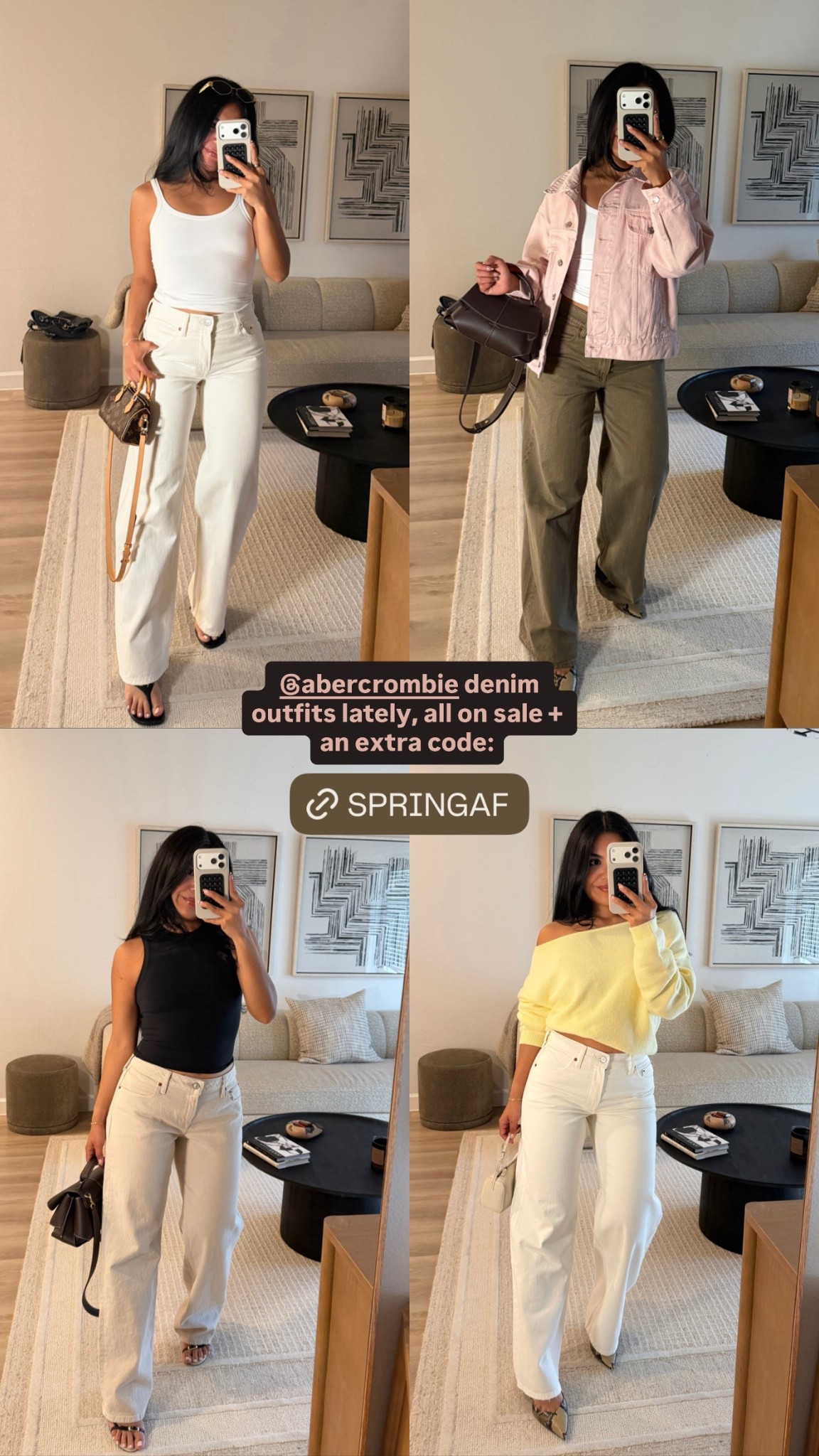 Size 27 in neutrals + 26 in white!