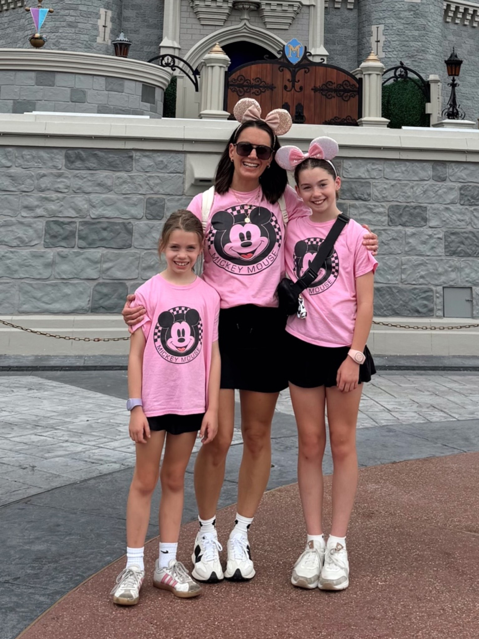 Matching Disney outfits! Shirts run tts! My skort runs true to size and girls shorts also run true to size.

#LTKootd #LTKTravel #LTKKids