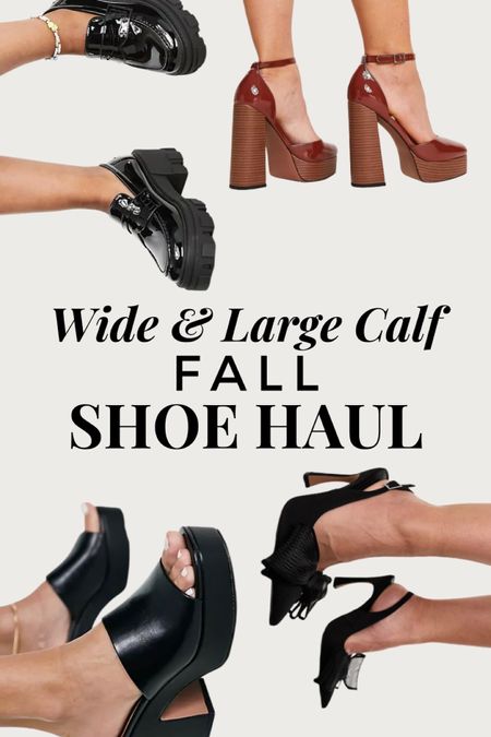 Fall shoe haul for  WIDE & LARGE CALFS!!!

#LTKstyletip #LTKshoecrush #LTKSeasonal