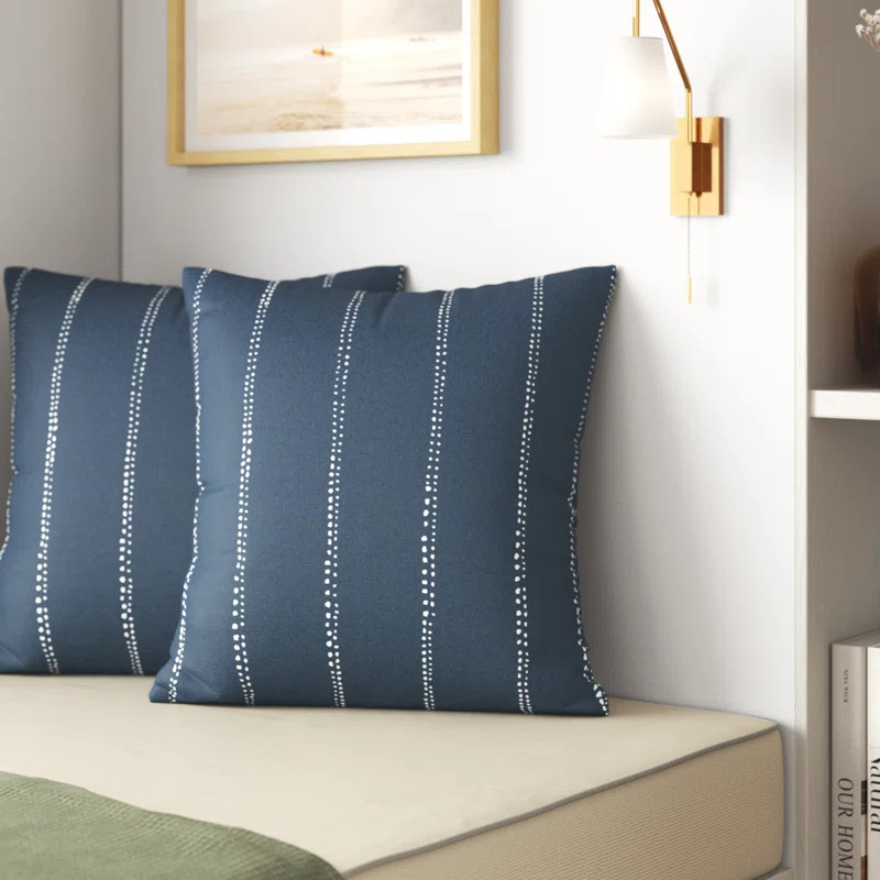 Mason Dot Outdoor Shape Pillow Cover & Insert (Set of 2) | Wayfair North America
