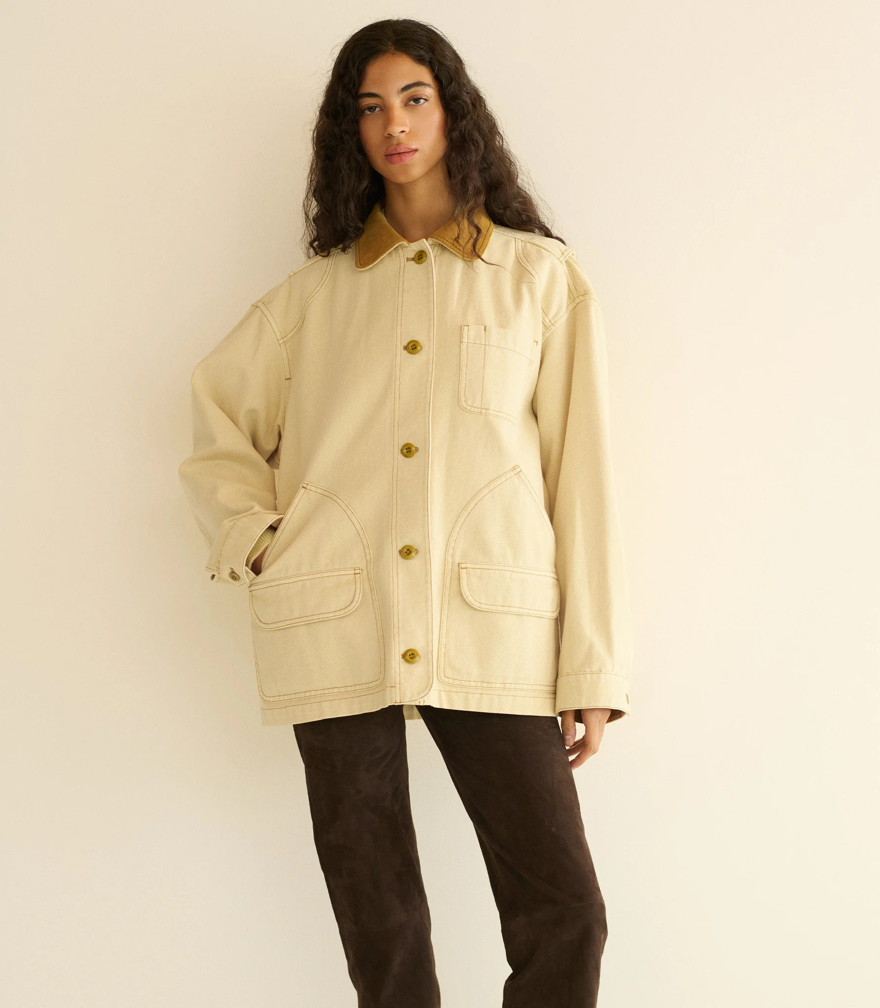 Pascual Jacket - Straw | DÔEN | DOEN