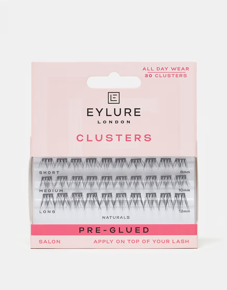 Eylure Pre-Glued Natural Clusters-Black | ASOS (Global)