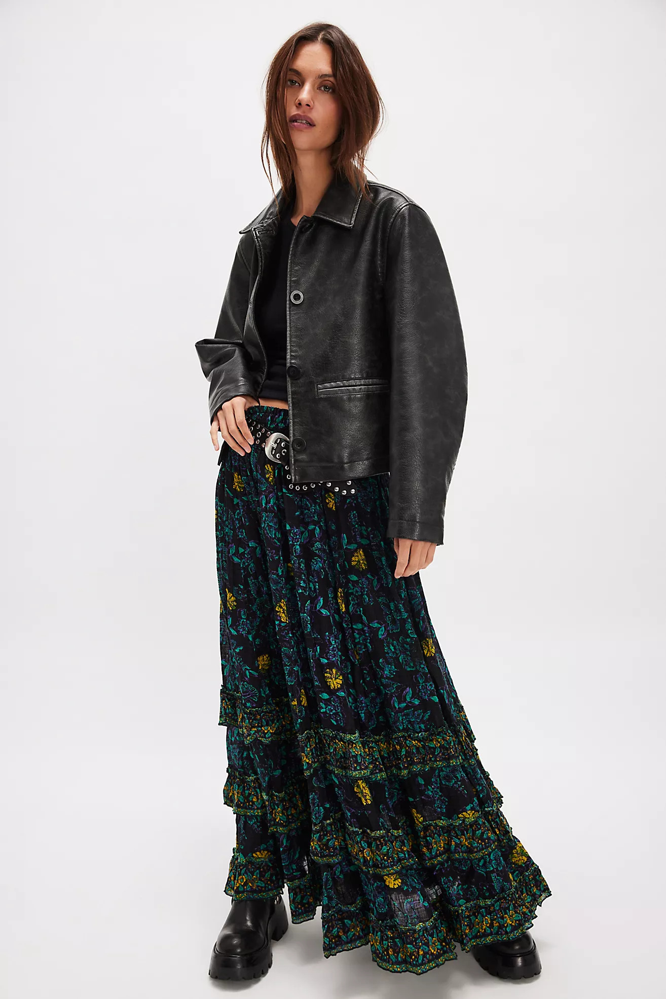 FP One Brynn Printed Maxi Skirt | Free People (Global - UK&FR Excluded)