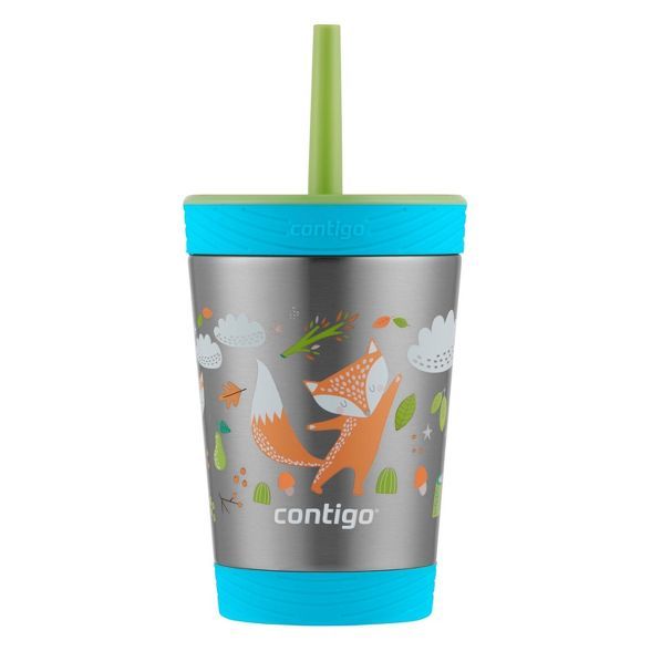 Contigo 12oz Kids Thermalock Stainless Steel Spill-Proof Tumbler with Straw | Target