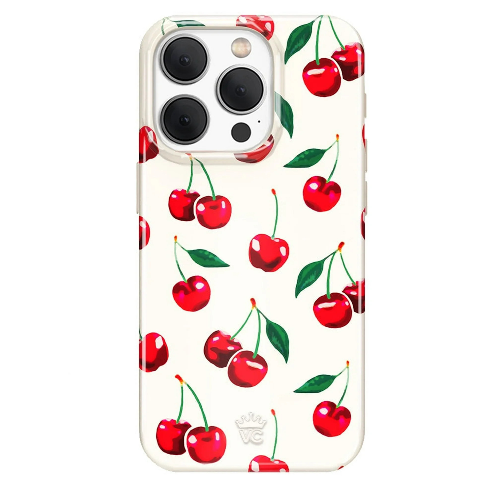 Velvet Caviar iPhone 15 Pro Case Cherry MagSafe Compatible - Cute Protective Phone Cases for Wome... | Walmart (US)