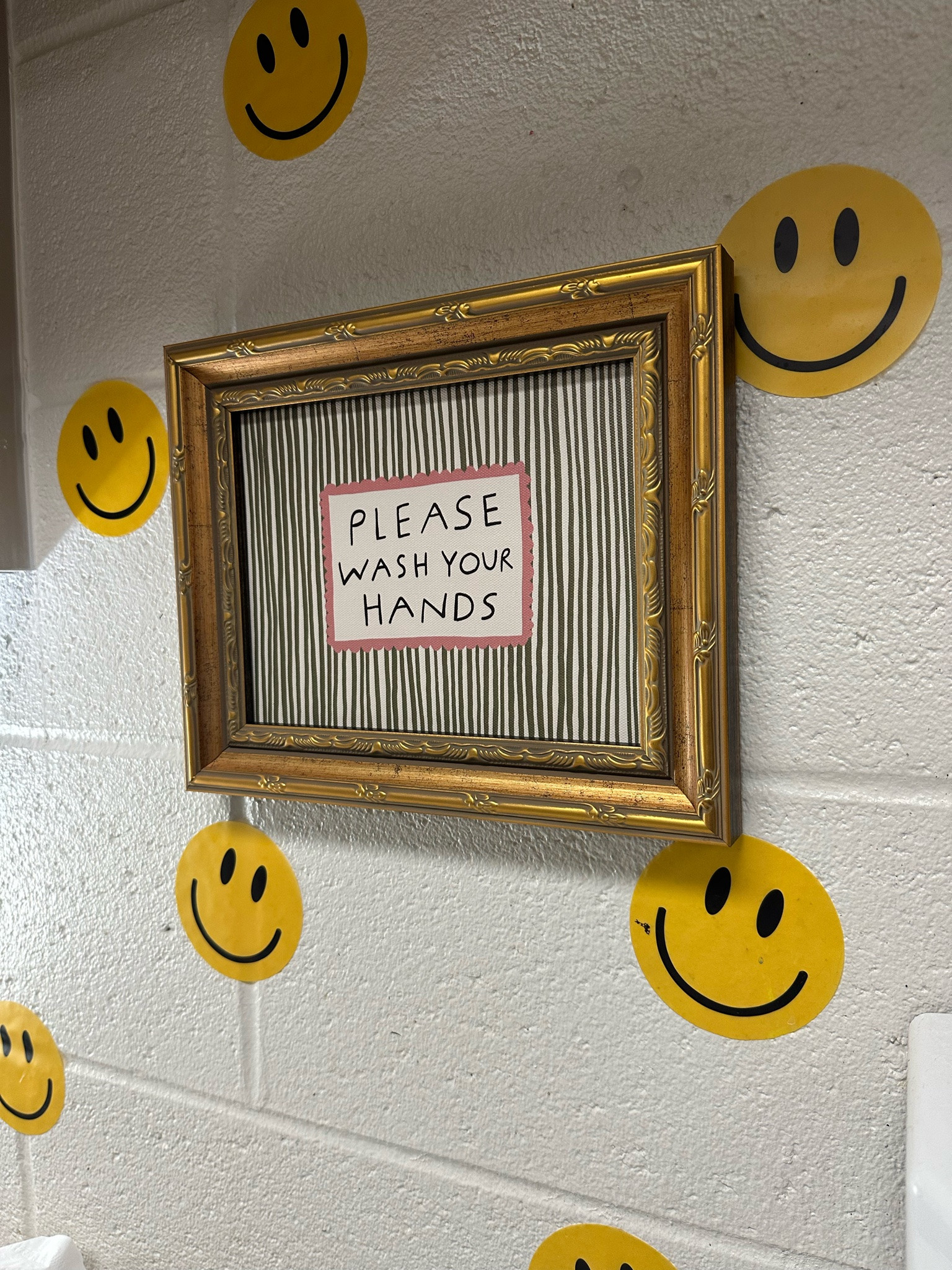 new cutie sign for above the sink in my bathroom!