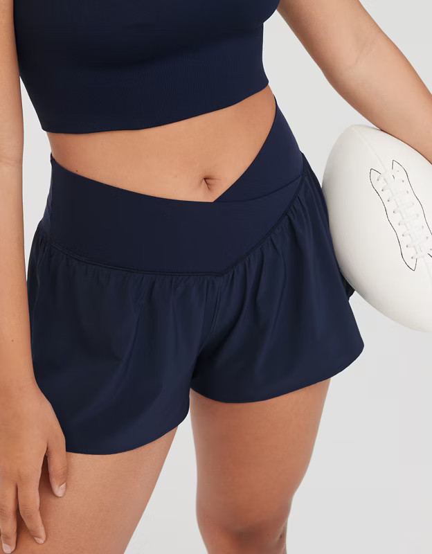 OFFLINE By Aerie Real Me Crossover Flowy Short | American Eagle Outfitters (US & CA)