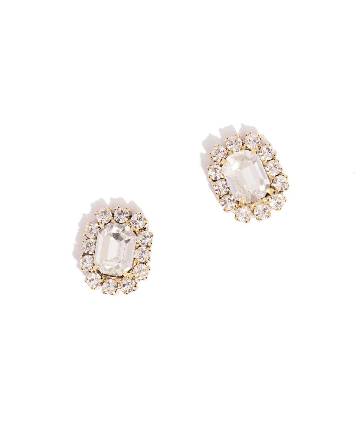 Tati Studs in Crystal | Over The Moon