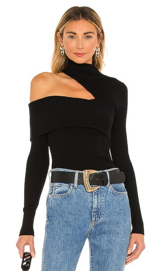 Kiera Sweater in Black | Revolve Clothing (Global)