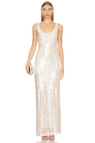 SIMKHAI Bex Dress in Champagne from Revolve.com | Revolve Clothing (Global)