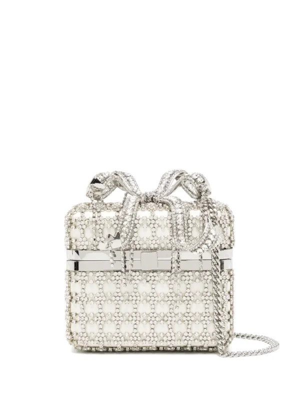 crystal clutch | Farfetch Global