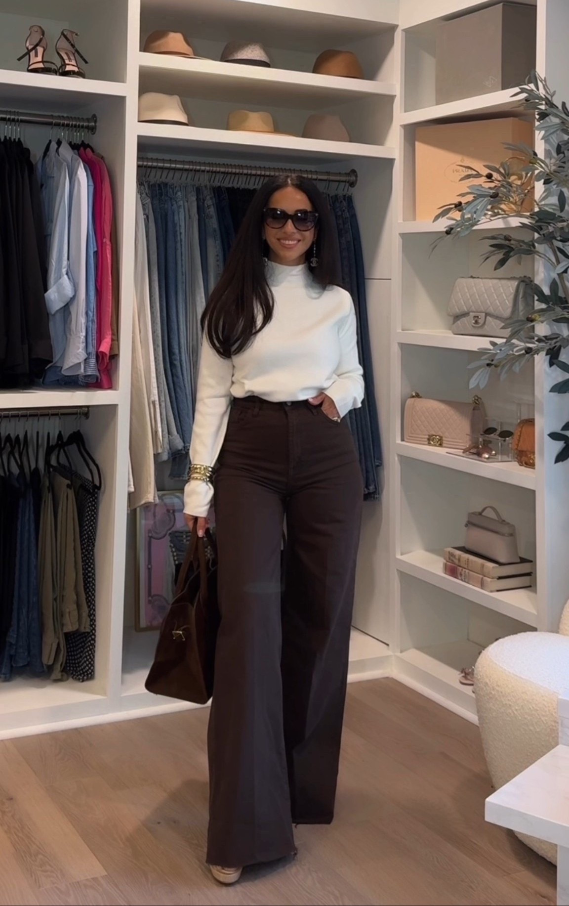 Fall outfit inspo 

Chocolate brown | fall styling | Rita Salmo | petite fashion

Jean size: 0( I cut myself, pants were super long) 
Top size: Xs

#LTKPetite #LTKOver40 #LTKStyleTip