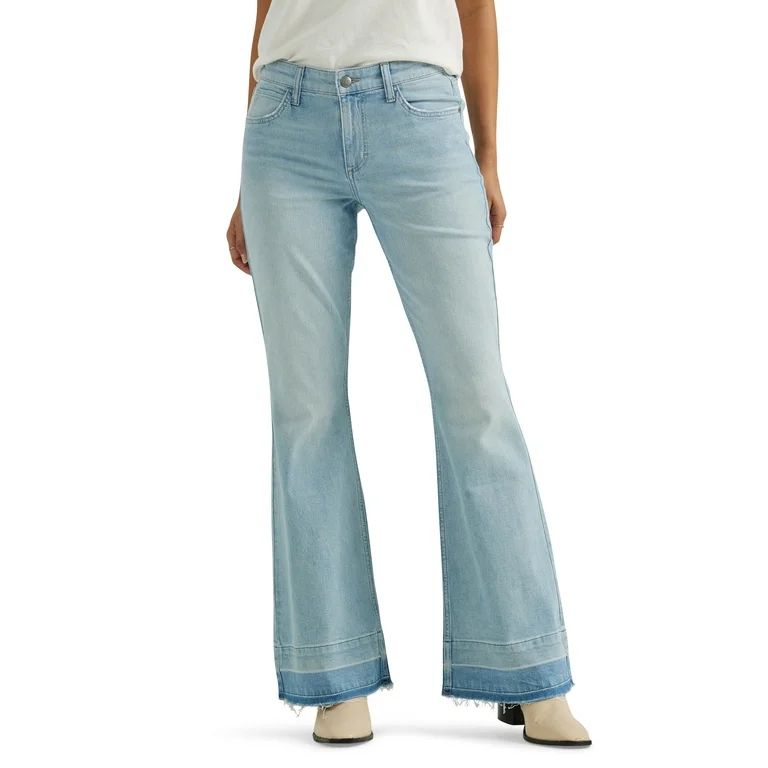 Lee® Women's Heritage Mid Rise Fitted Flare Jean | Walmart (US)