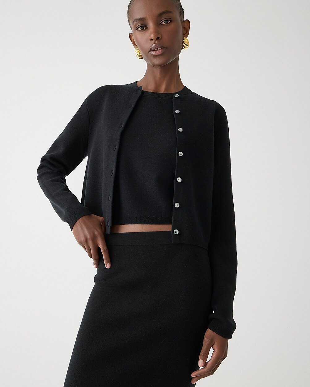 Cardigan sweater in TENCEL™-lyocell | J. Crew US