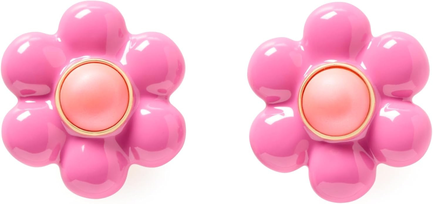 kate spade new york Petal Puff Statement Studs | Amazon (US)