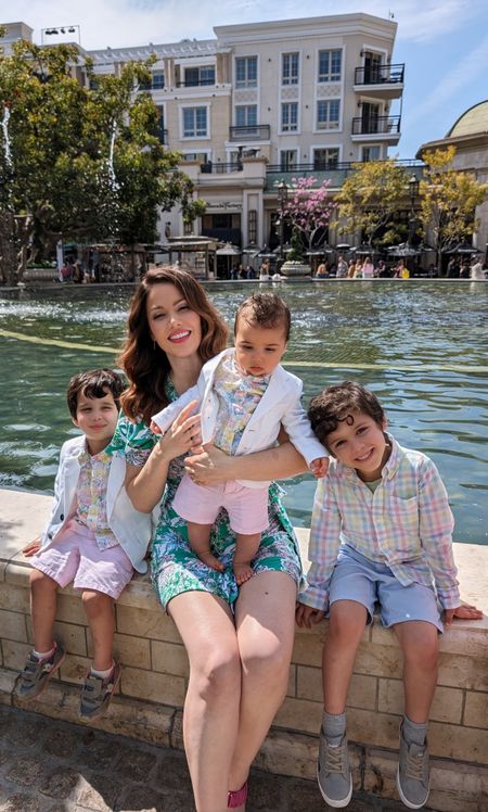 Cutest boys spring fashion from Janie and Jack, White linen Blazer for boys, button down floral shirt for boys, pink shorts for boys, baby blue shorts for boys, gingham buttoned down spring shirt for boys. That's amazing!

#LTKbaby #LTKkids #LTKfamily
