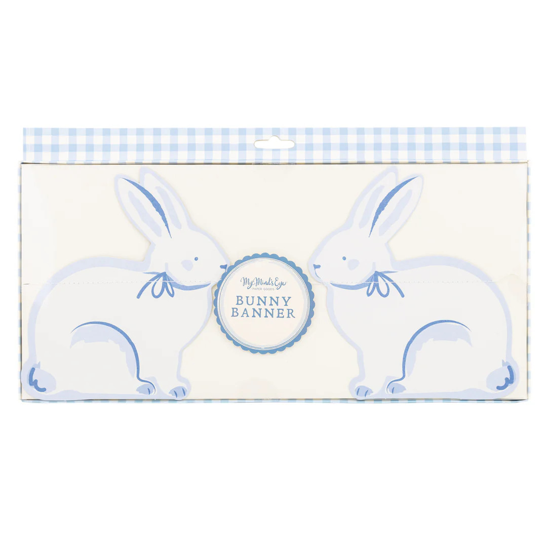 Blue Bunny Banner | My Mind's Eye