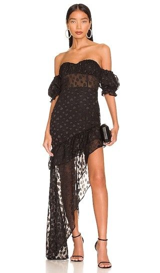 Kayleigh Gown in Black | Revolve Clothing (Global)