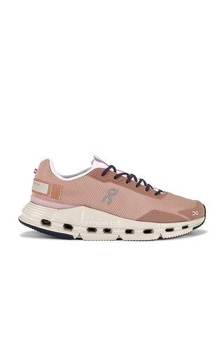 On Cloudnova Form Sneaker in Rosebrown & Orchid from Revolve.com | Revolve Clothing (Global)