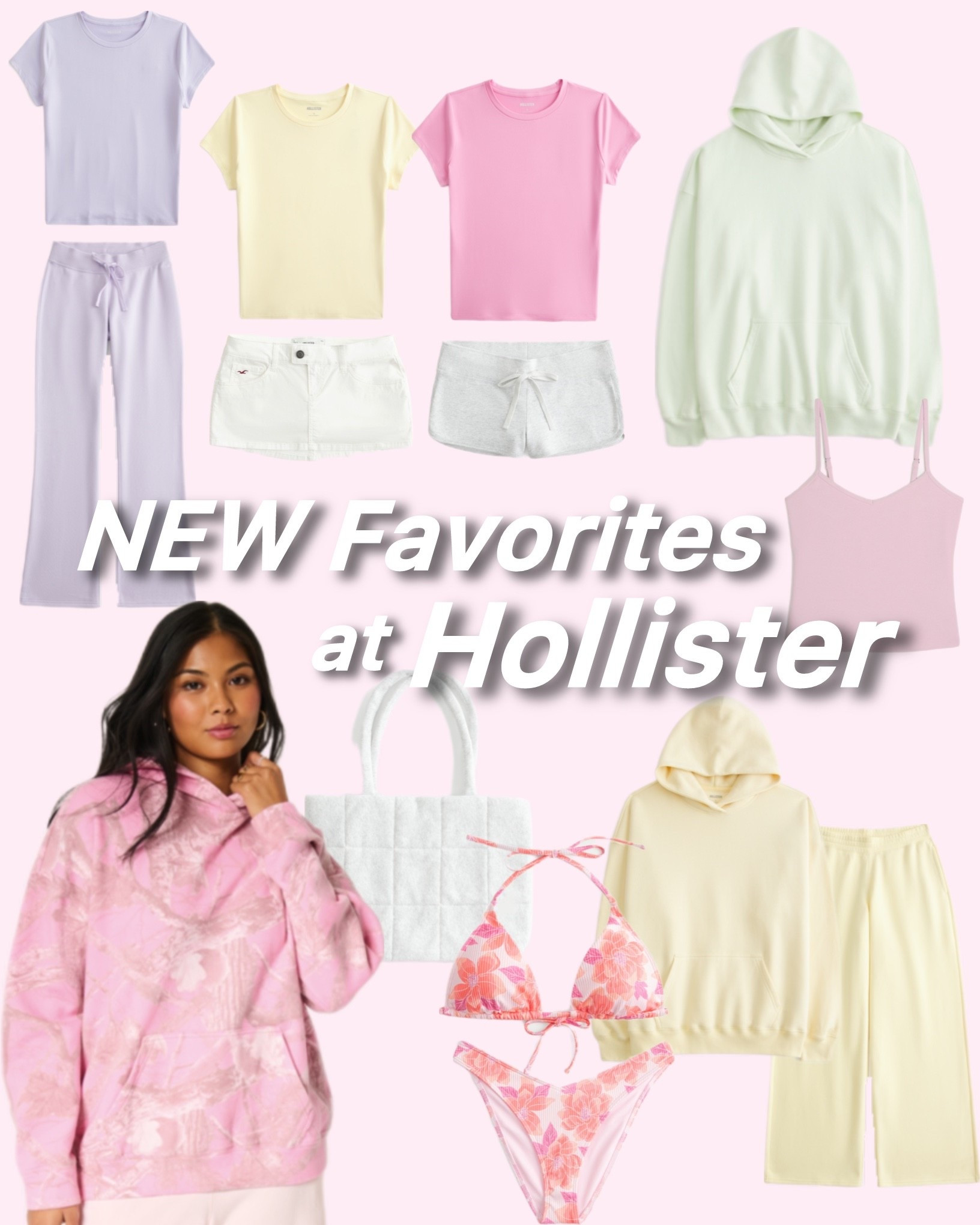So many cute new clothes at Hollister🩷✨ 

#LTKootd #LTKFindsUnder100 #LTKFindsUnder50
