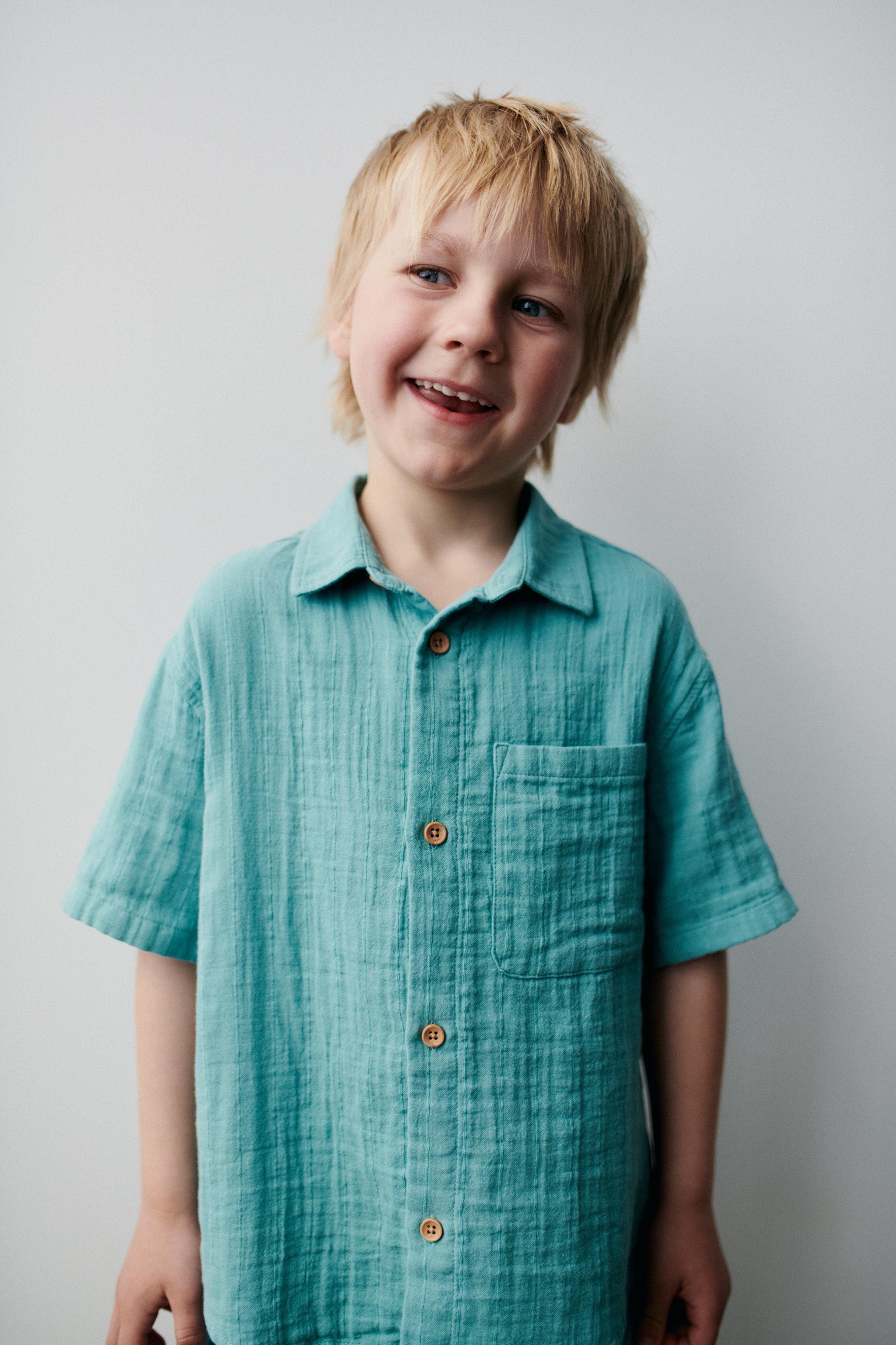 TEXTURED POCKET SHIRT | Zara US